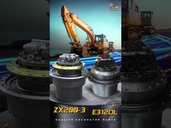 벨 부품 발굴기 부품 E312DL 최종 드라이브 히타치 여행 모터 assy ZX200-3