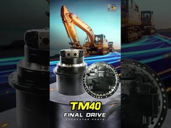 크롤러 발굴기 부품 TM40 여행 모터 Assy OEM 건설 기계 부품