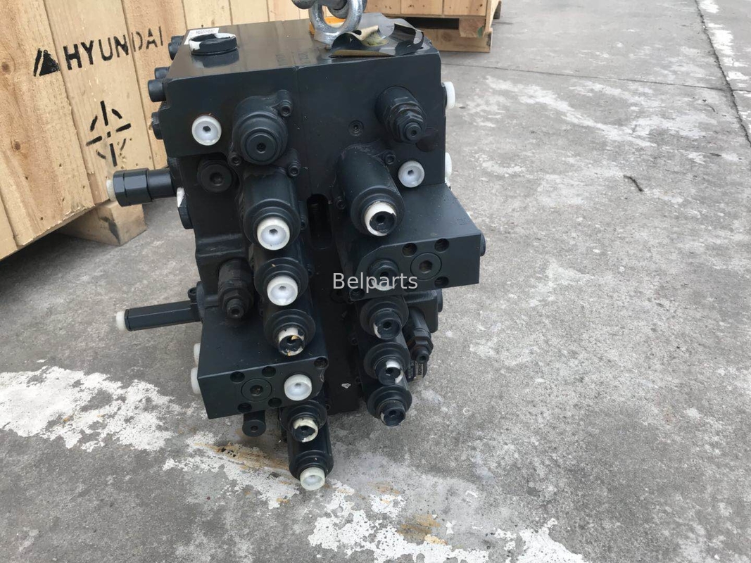 현대를 위한 크롤러 R1400W-7 굴삭기 제어 밸브 31N4-15110 유압부