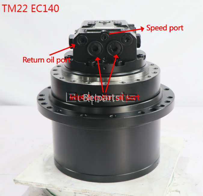 TM22VC GM22VC EC140 최종 드라이브 PC135 PC150 DH135 SK130 SK140-8 발굴기 부품