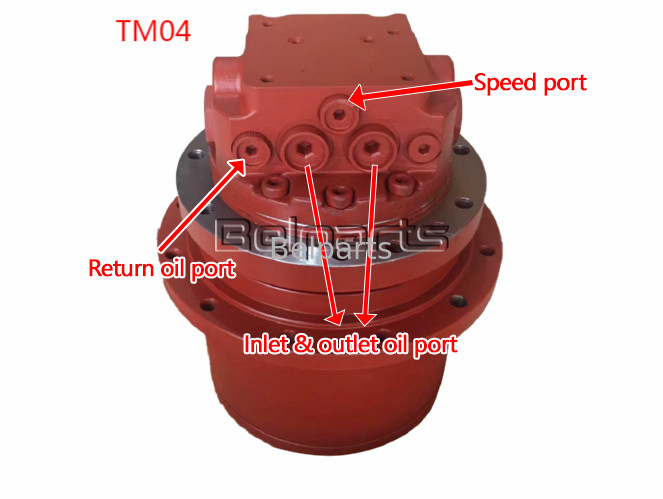 KYB MAG26VP PHV-390-53B EX40 IHI40JX TM04 발굴기 부품을 위한 최종 드라이브