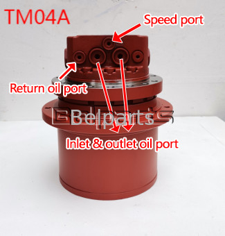 벨파트 KYB MAG26VP Yanmar B37 E303.5 IHI 35J 발굴기 TM04A용 수압 모터