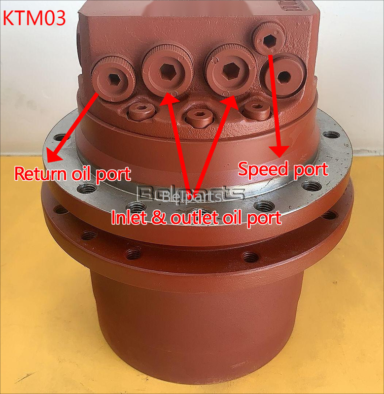 TM03 MAG18VP-220 PHV2B MB0161 발굴기 여행 모터 집합체 CX27B CX22B EC20