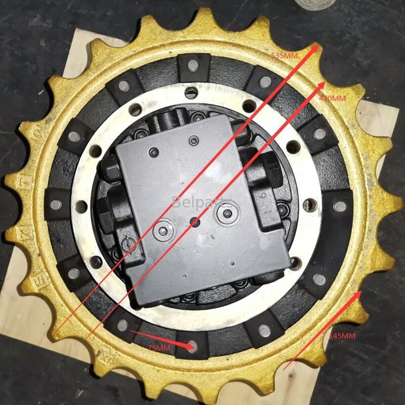 EX75UR EX75UR-3 히타치 발굴기 예비 부품 9118299 여행 모터 조립용 최종 드라이브