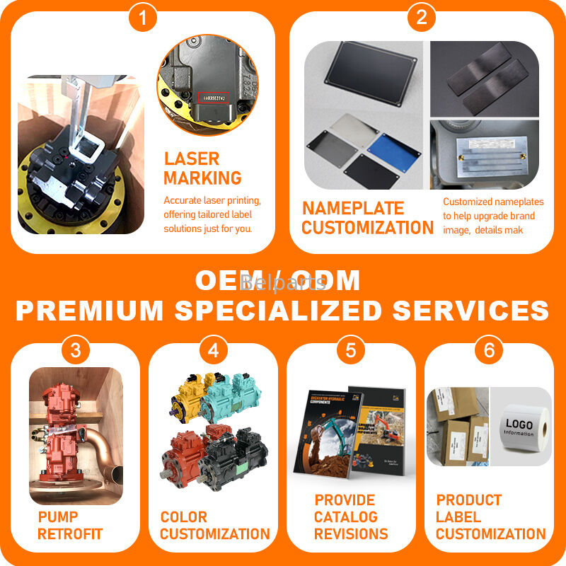 EC700C EC700B VOLVO 발굴기 부품 14613278 트랙 드라이브 감소기 OEM