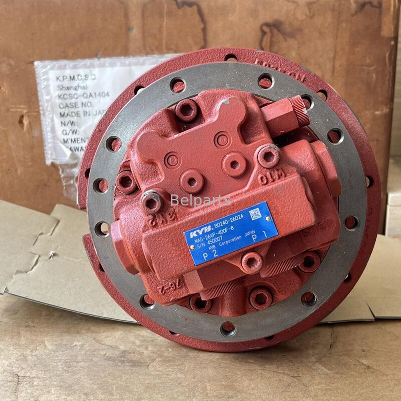Kubota KX121-2 KX121-2S 미니 굴삭기 부품용 최종 드라이브 KYB MAG-26VP-400F-8 트래블 모터 B0240-26024 RD108-61600 RD108-61802 RD128-92700 RD108-61606