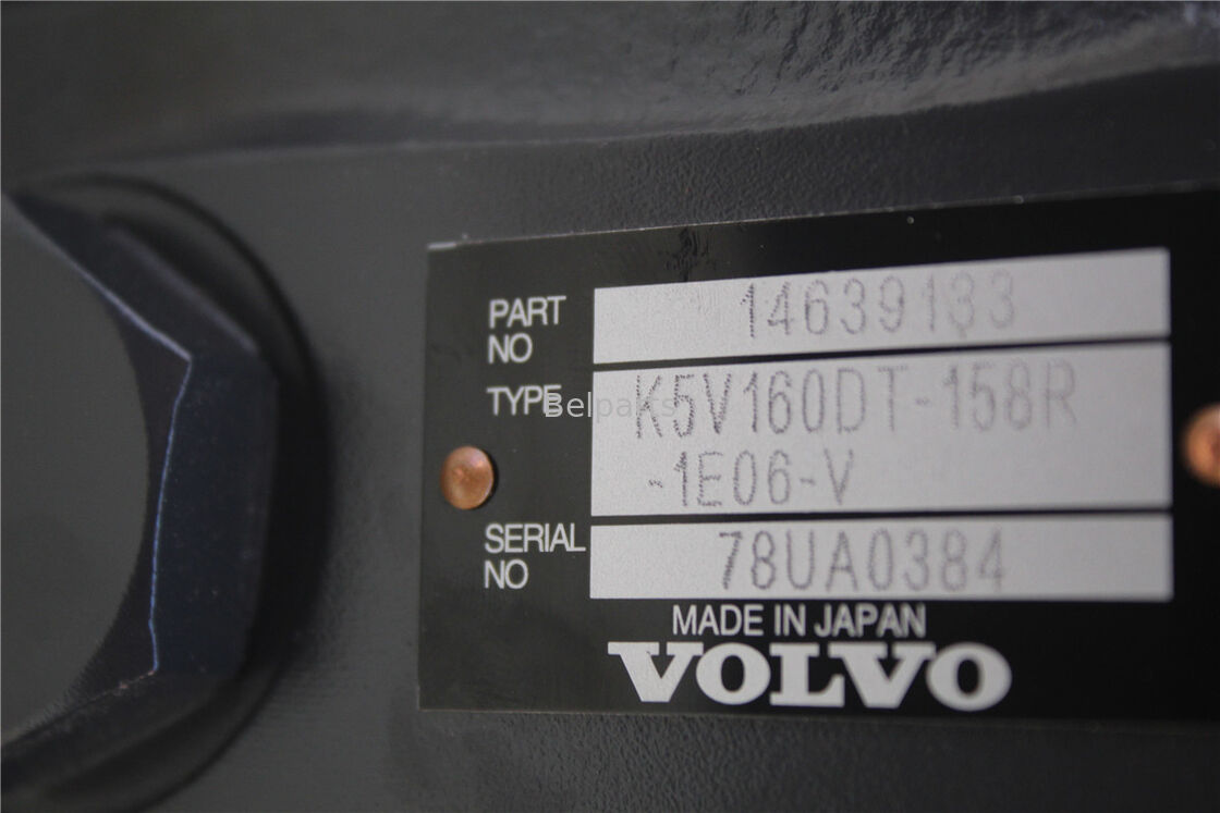 EC300D EC350D EC300DL 볼보 굴삭기 예비 부품용 유압 펌프 14639133 메인 피스톤 펌프 K5V160DT-158R-1E06-V