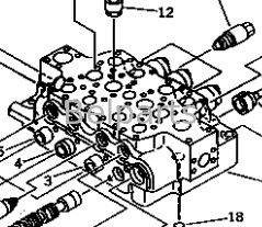 KOMATSU PC1000-1 PC1000LC-1 PC1000SE-1 PC1000SP-1 발굴기 부품 709-15-91302 709-15-91301 709-14-91303 709-14-91302 709-14-91301 수압 배급기