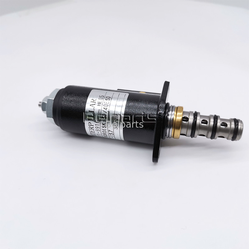 굴삭기 솔레노이드 밸브 E320B E320C KDRDE5K- 3140C30-137 111-9916 그래플 신호 접지는 그래플 제어를 봤습니다