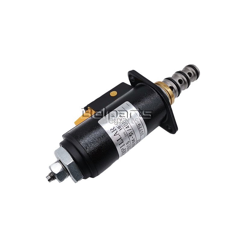 굴삭기 솔레노이드 밸브 E320B E320C KDRDE5K- 3140C30-137 111-9916 그래플 신호 접지는 그래플 제어를 봤습니다