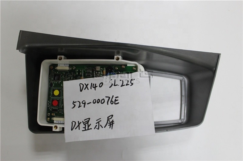 굴삭기 DX140 모니터 패널 집단 디스플레이 SL225 굴삭기는 529-00076E를 모니터링합니다