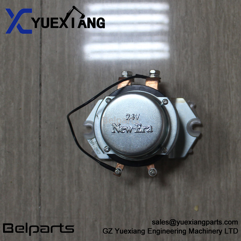 벨파르츠 굴삭기 EX60 EX120 EX200 EX300 배터리 릴레이 스위치  BR-266 24V 4255762 솔레노이드계전기 부분