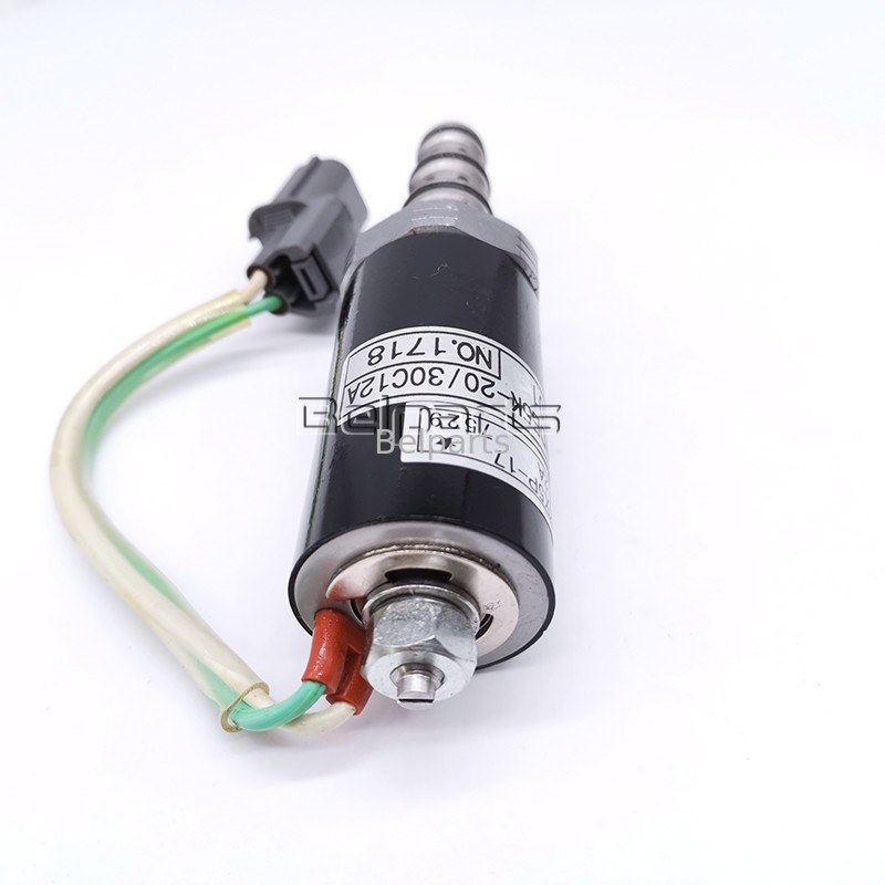 작은 수력 굴삭기 SK200-5 12A-101 12A-111 부품 G24D12 G24Y12 주펌프 솔레노이드 밸브