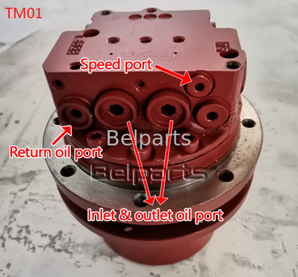 벨 부품 U15-3 KX41.2 KX41.2V KX36.3 K008 발굴기 수압 모터 Kubota15 SK1.5 TM01